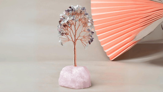 arbre de vie quartz rose signification