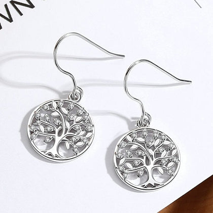boucle d'oreille arbre de vie