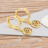 Boucles d'oreilles Arbre de Vie Nidin