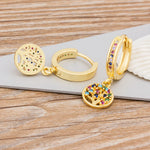 Boucles d'oreilles Arbre de Vie Nidin