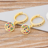 Boucles d'oreilles Arbre de Vie Nidin