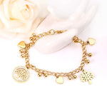 Bracelet Arbre de Vie Or Cubains
