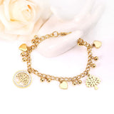 Bracelet Arbre de Vie Or Cubains