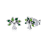 Boucles d'oreilles Arbre de Vie Verdoyante