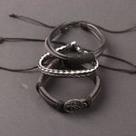 Bracelet Arbre de Vie Noir