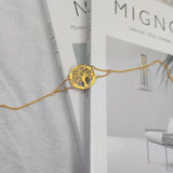 Bracelet Arbre de Vie Or Pulsera