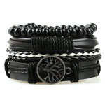 Bracelet Arbre de Vie Noir