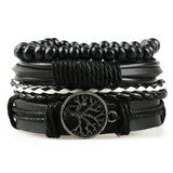 Bracelet Arbre de Vie Noir