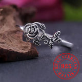 Bagues Fleur de Vie Accessoire élégant CAOSHI en argent sterling 925