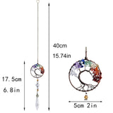Attrape Rêve Arbre de Vie Cristal
