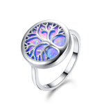 Bague Arbre de Vie Élégant Tempérament