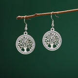 Boucles d'oreilles Arbre de Vie Mystique