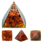 Orgonite Arbre de Vie Pyramide Résine Reiki