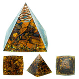 Orgonite Arbre de Vie Pyramide Résine Reiki