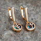 Boucles d'oreilles Arbre de Vie Breloque