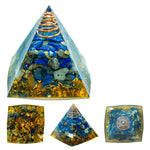 Orgonite Arbre de Vie Pyramide Résine Reiki
