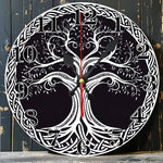 Horloge Arbre de Vie Bois Celtique