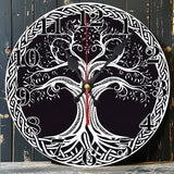 Horloge Arbre de Vie Bois Celtique