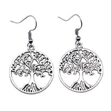Boucles d'oreilles Arbre de Vie Energie