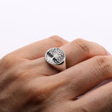 Bague Arbre de Vie Chevalière Unisexe