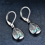 Boucles d'oreilles Arbre de Vie Goutte