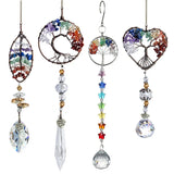 Attrape Rêve Arbre de Vie Cristal