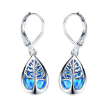 Boucles d'oreilles Arbre de Vie Goutte