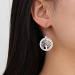 Boucles d'oreilles Arbre de Vie Mystique