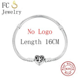 Bracelets arbre de vie Argent FC Jewelry 100% Perle Sterling 925 Sans Logo Berloque