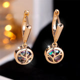 Boucles d'oreilles Arbre de Vie Breloque
