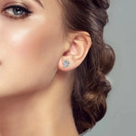 Boucles d'oreilles Arbre de Vie d'oreilles Elegant