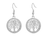 Boucles d'oreilles Arbre de Vie Mystique