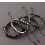 Bracelet Arbre de Vie Noir