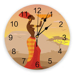 Horloge Arbre de Vie Africain