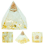 Orgonite Arbre de Vie Pyramide Résine Reiki
