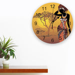Horloge Arbre de Vie Africain