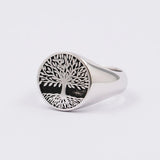 Bague Arbre de Vie Chevalière Unisexe
