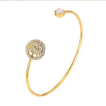 Bracelet Arbre de Vie Or Ornements