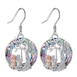 Boucles d'oreilles Arbre de Vie Enfants