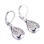 Boucles d'oreilles Arbre de Vie Goutte