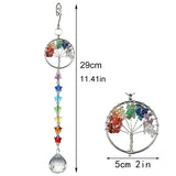 Attrape Rêve Arbre de Vie Cristal