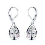 Boucles d'oreilles Arbre de Vie Goutte