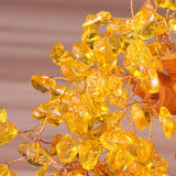 Arbre de Vie Feng Shui Citrine Doré Image