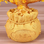 Arbre de Vie Feng Shui Citrine Doré Image