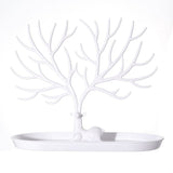 Arbre de Vie Porte Bijoux Cerf Blanc Image