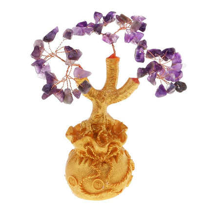 Arbre Feng Shui Cristal Violet Image