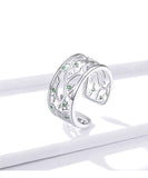 Bague Arbre de Vie Argent 925 Ajustable Image