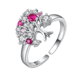 Bague Arbre de Vie Argent Divine Image