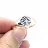 Bague Arbre de Vie Argent Sagesse Image