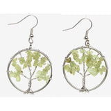 Boucles d'Oreilles Arbre de Vie en Image